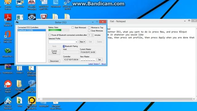 How to use a PS3 controller to play Minecraft PC смотреть онлайн