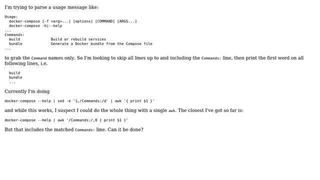 Unix & Linux: awk: print lines after match to end of file (3 Solutions!!) смотреть онлайн
