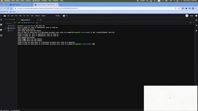 MoreInfo - Part 9 - Editing a file using SED Unix command - New Video 2023 смотреть онлайн