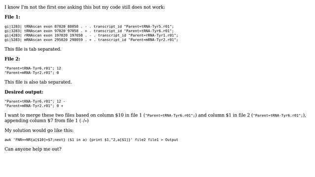 Unix & Linux: Merging specific columns of 2 files based on field match смотреть онлайн