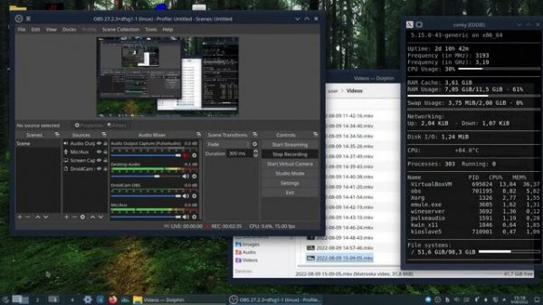 WUbuntu 22.04 Linux Subsystem For Windows running Reason 7 on Linux - Winux