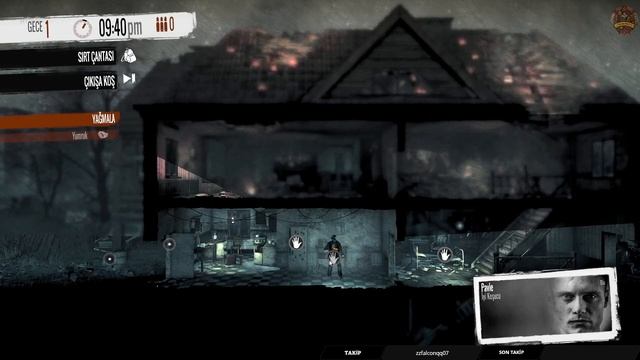 This War of Mine: Final Cut | Karanlıkta beyaz olmak #1 смотреть онлайн