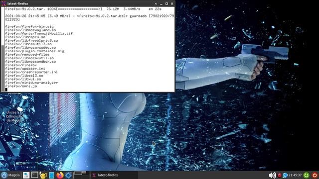 Actualización Automática de Firefox en Mageia Linux смотреть онлайн