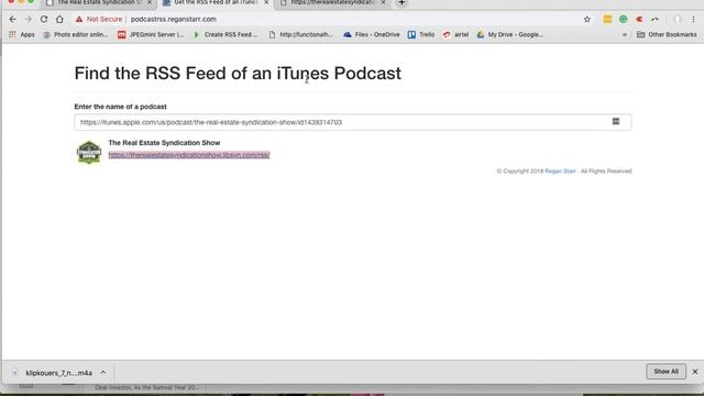 How to find iTunes RSS feed URL смотреть онлайн