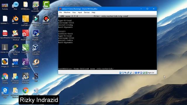 Setting Debian Sebagai Server VOIP Dengan Asterisk смотреть онлайн