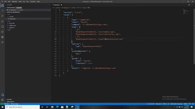 VS Code C and C++ Debug and Compile смотреть онлайн