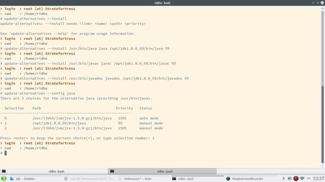 Instalasi JDK dan Netbeans IDE 8.1 di Linux смотреть онлайн