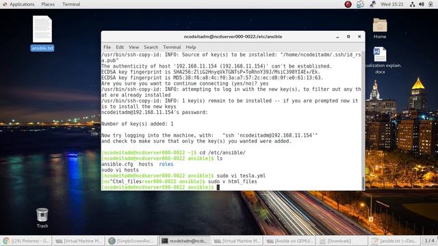 Ansible playbook How to install ansible on centos7 by NCD0318H009 смотреть онлайн