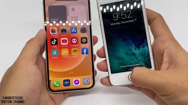 iPhone 12 mini vs iPhone 5s | the battle of beauty 😍 смотреть онлайн