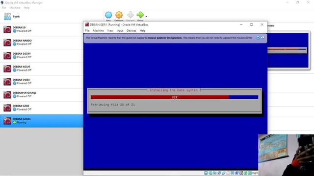 CARA MENGINSTAL OS DEBIAN 10 DI VIRTUAL BOX смотреть онлайн