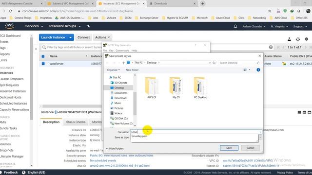 AWS SA Associate - Create Linux EC2 in VPC Part-2 [Urdu/Hindi] смотреть онлайн