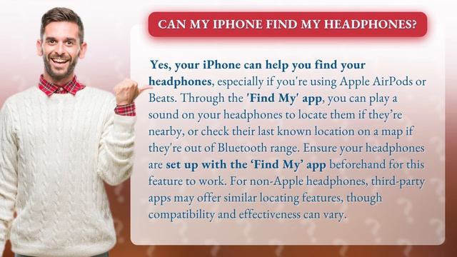 Can my iPhone Find My headphones? смотреть онлайн