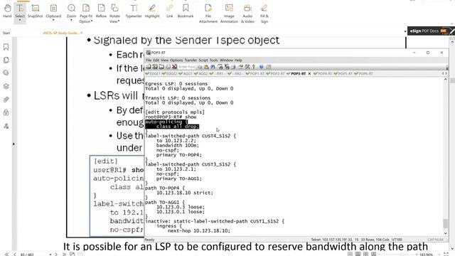 Advanced Juniper Training- Constrained Shortest Path First - Part1 смотреть онлайн