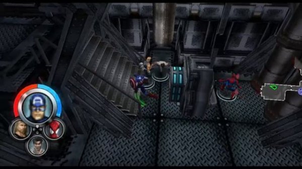 MARVEL ULTIMATE ALLIANCE - PSP Gameplay