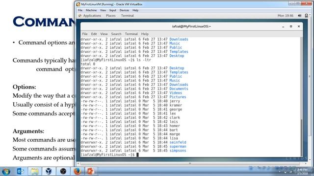 Linux Fundamental tutorial : 1 Linux Command Syntax- смотреть онлайн