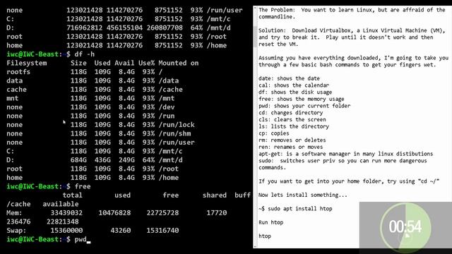 Linux CLI Basics - Just the Tip смотреть онлайн