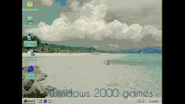 Windows 2000 games... смотреть онлайн