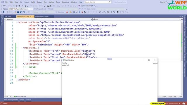 C# WPF Tutorial - Stack Panels, WrapPanel, Grid, Canvas & Dock Panels смотреть онлайн