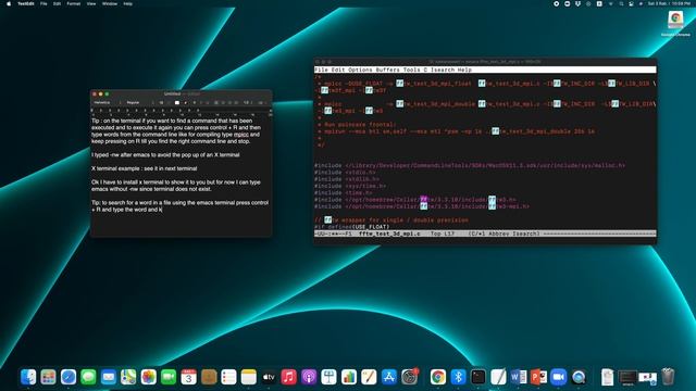 Installing and running parallel fft code on Mac Part II смотреть онлайн