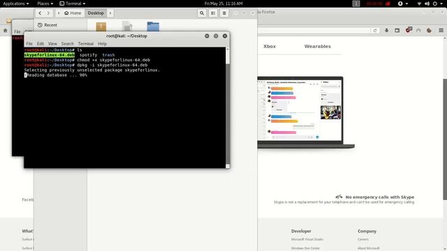 how to install skype on kali linux смотреть онлайн