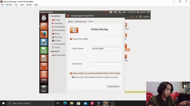 Sharing folder ubuntu смотреть онлайн