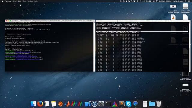 Workstation - Using tmux to leave a task running upon logout смотреть онлайн