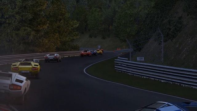 2022 Lamborghini Countach  VS 1974 Lamborghini Countach At Nordschlefie