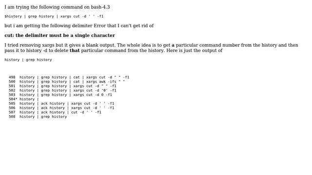 Unix & Linux: Cut command Error: the delimiter must be a single character (2 Solutions!!) смотреть онлайн