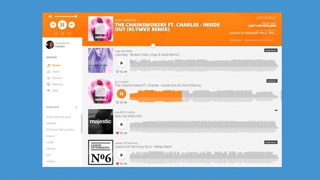showcase of my early soundcloud desktop client смотреть онлайн