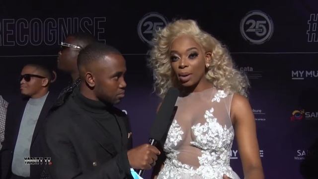 Ayanda MVP dropped her fav bars on the red carpet #SAMA25 смотреть онлайн