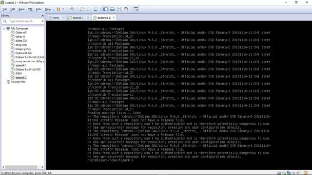 Tutorial asterisk debian 9 смотреть онлайн