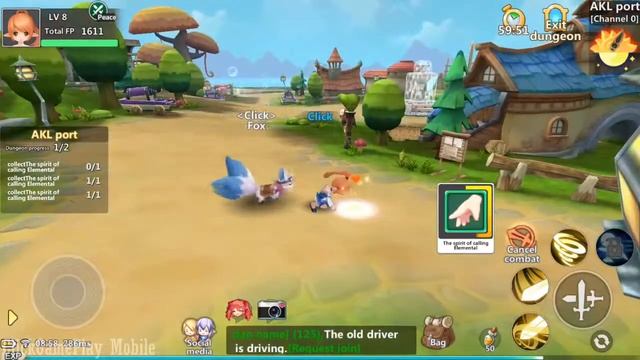 Luna Fantasy GamePlay - (Android,iOS) / MMORPG / English / Adventure / Mobile Game смотреть онлайн