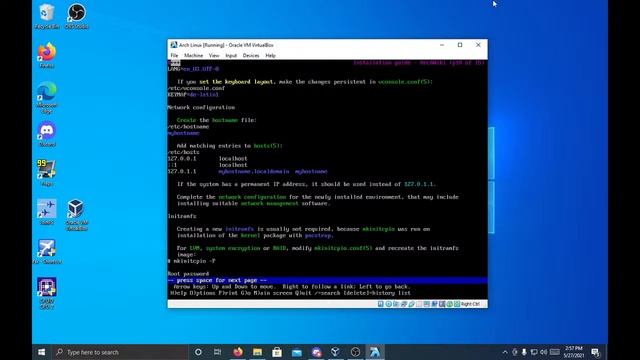 Installing Arch Linux on VM Stream смотреть онлайн