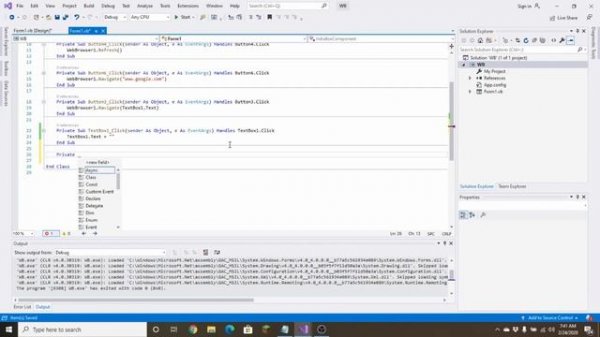 How to make a web browser in Visual Studio! (Part 2)