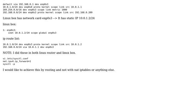 DevOps & SysAdmins: Routing in linux with two nics смотреть онлайн