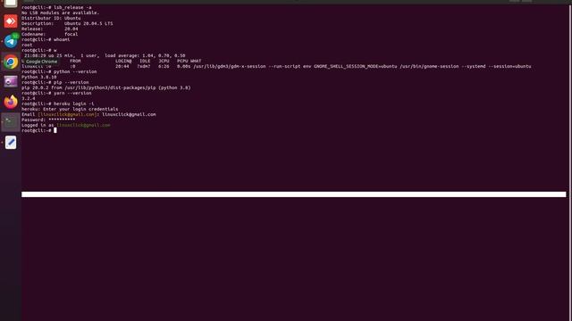 I'll Install Heroku in ubuntu 20 04 смотреть онлайн