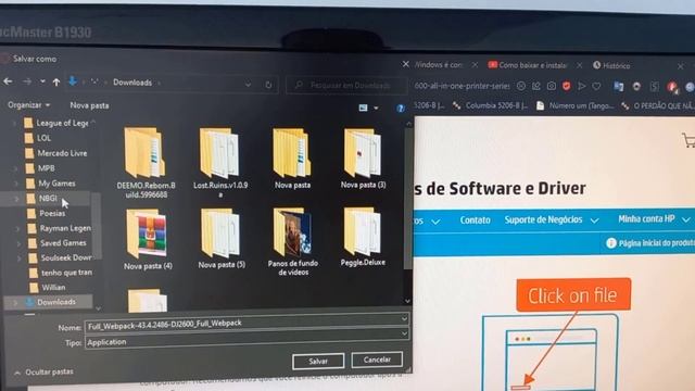 Como Instalar o Drive na Impressora HP 2676 no Windows 7 смотреть онлайн