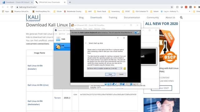 Download and setting up Kali Linux hacking machine | Ethical hacking full course part 6 смотреть онлайн