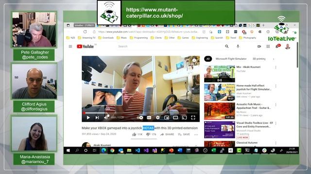 IoTeaLive - Weekly chat show about all things IoT! смотреть онлайн