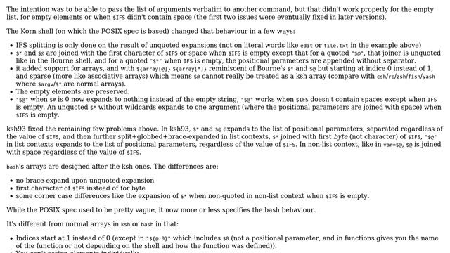 Unix & Linux: What is the data structure of $@ in shell? (2 Solutions!!) смотреть онлайн