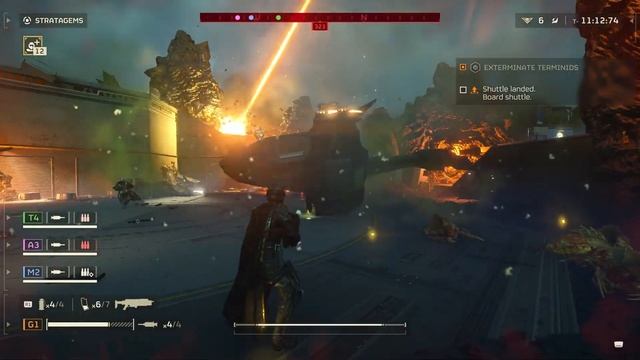 HELLDIVERS 2 Shuttle Flip! смотреть онлайн