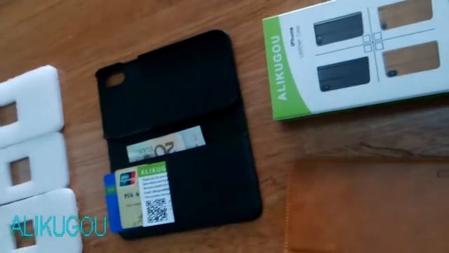 ALIKUGOU Apple iPhone X Leather Case смотреть онлайн