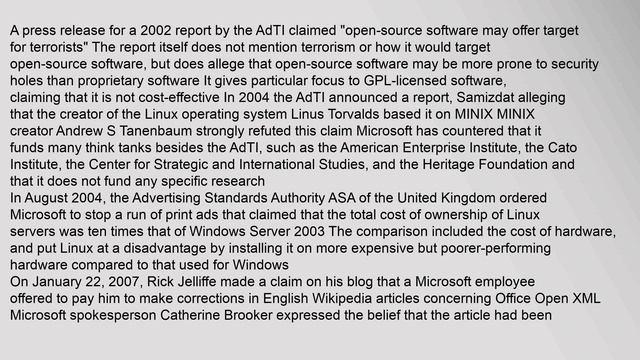 Criticism of Microsoft смотреть онлайн