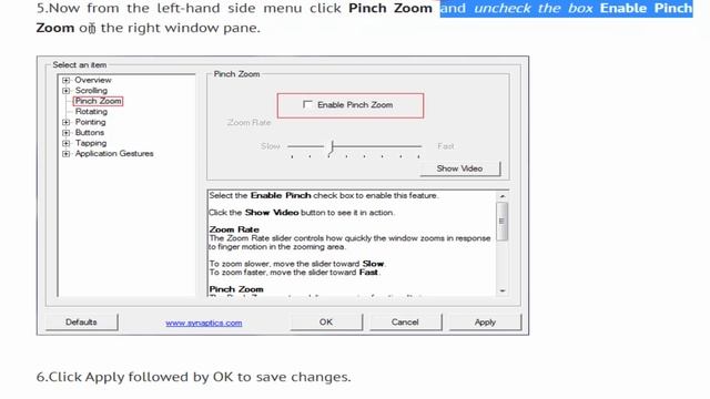 How to Disable Pinch Zoom Feature in Windows 10 смотреть онлайн