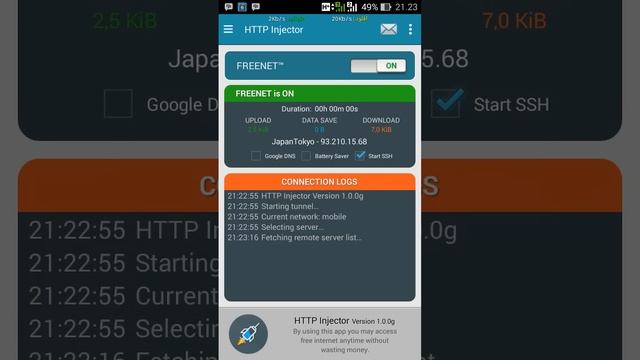 Tutorial setting HTTP INJECTOR HANDLER XL смотреть онлайн