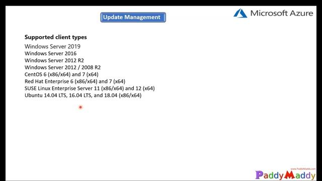 Learn Azure Automation Update Management Overview смотреть онлайн