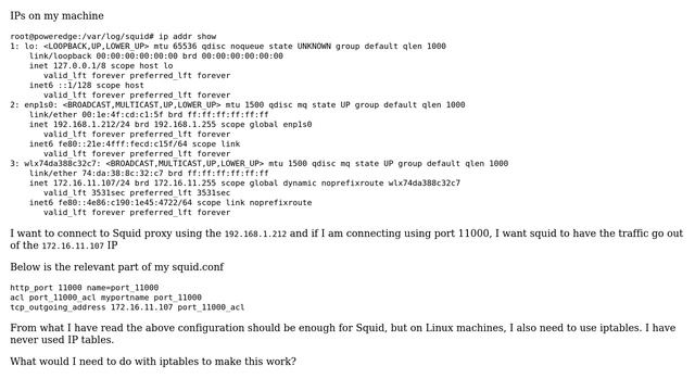 DevOps & SysAdmins: configuring iptables for Squid's tcp_outgoing_address on Linux смотреть онлайн