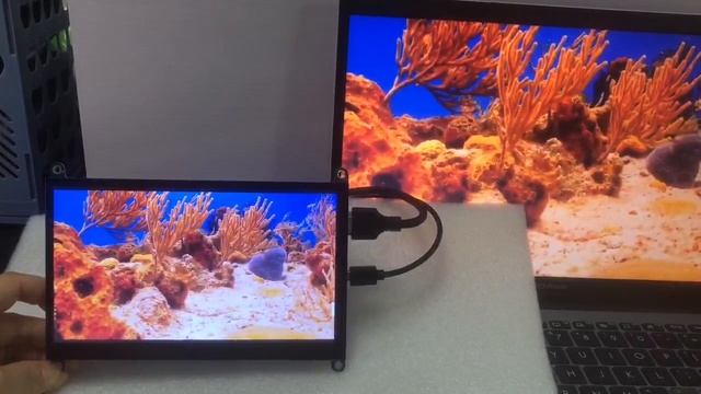 HDMI lcd display for raspberry Pi support windows, linux, android смотреть онлайн