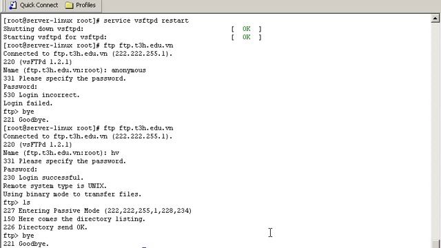 [Học Linux] Bài 35 - Giới hạn truy xuất ftp trong linux смотреть онлайн