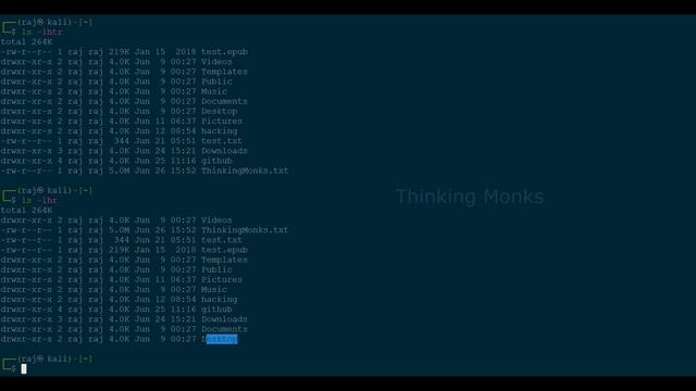 Linux Command Line - Command ls смотреть онлайн